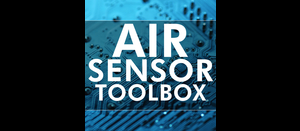 EPA Air Sensor Logo, Citizen Science Toolbox with EPA seal, Motto Measure, Learn, Share
